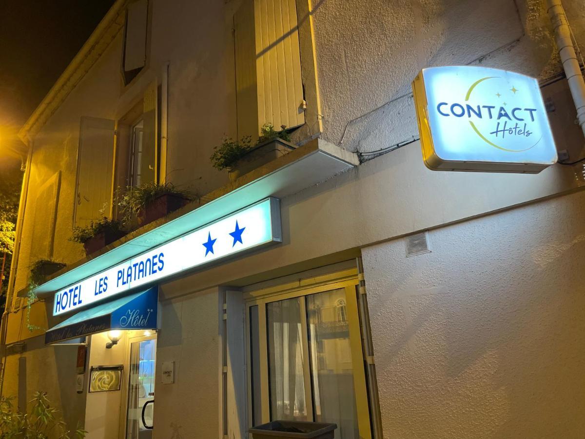 Contact Hotel Les Platanes Villeneuve Sur Lot Centre Eksteriør bilde