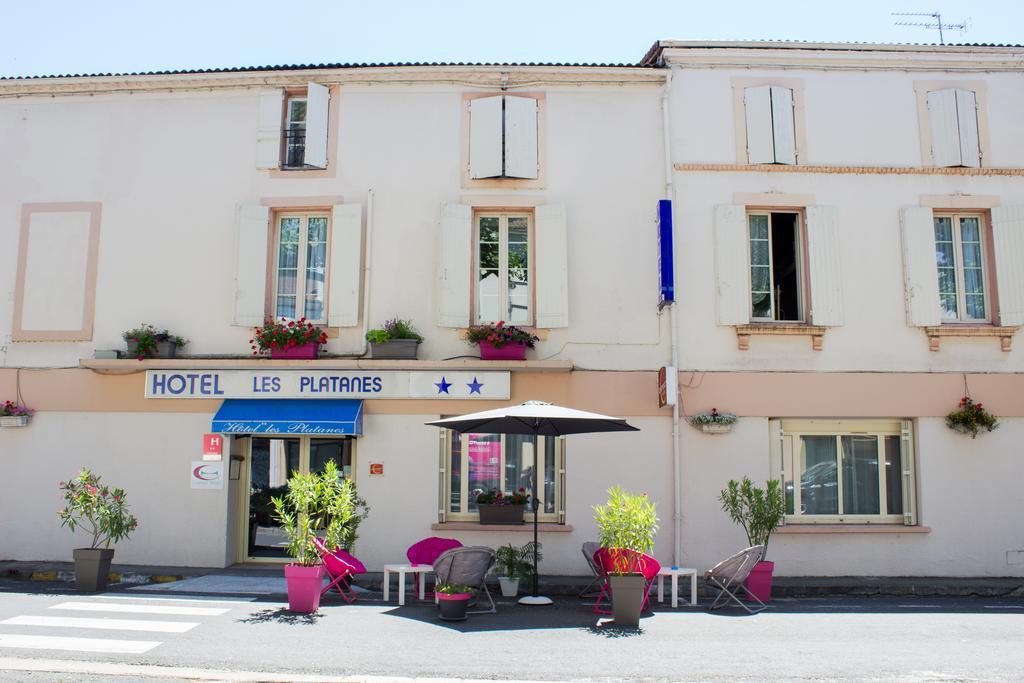 Contact Hotel Les Platanes Villeneuve Sur Lot Centre Eksteriør bilde